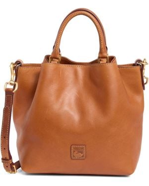 Dooney & Bourke Small Barlow Leather Tote Bag - Brown