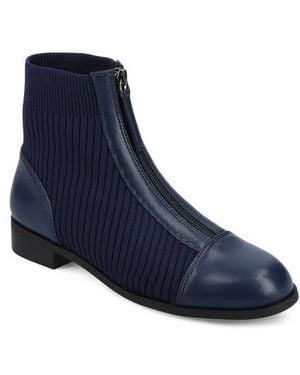 Journee Collection Bexlie Bootie - Blue