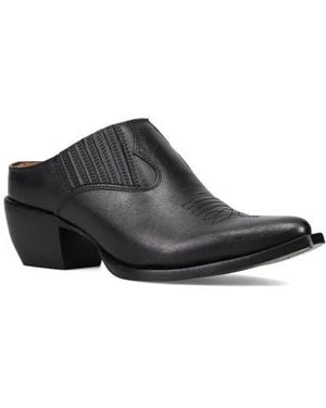 Frye Sacha Pointed Toe Mule - Black