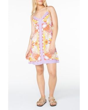 Roxy Santorini Printed Slipdress - Multicolor