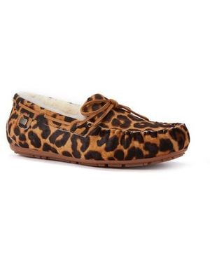 Australia Luxe Prost Genuine Shearling Slipper - Brown