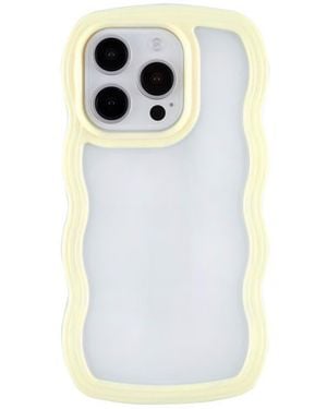 Auramma Wavy Bumper Iphone 14 Pro Case - Yellow