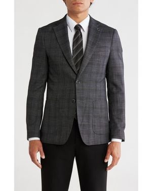 Tom Baine Knit Blazer - Black