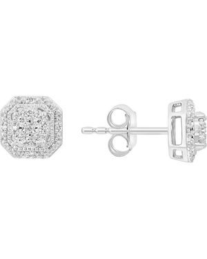 Effy Diamond Earrings - Metallic