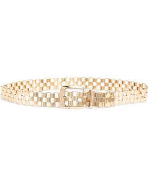 Vince Camuto Link Metal Mesh Belt - Metallic