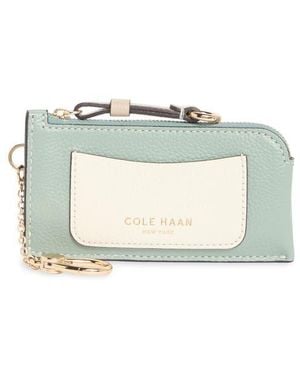 Cole Haan Essential Leather Card Case - Gray
