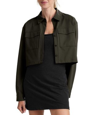 Beyond Yoga Midtown Crop Jacket - Black