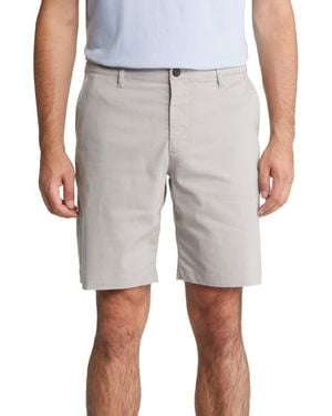 Faherty Movement Chino Shorts - Gray