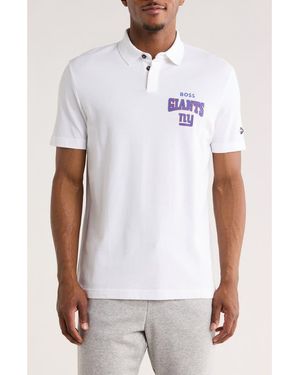 BOSS X Nfl New York Giants Punter Polo - White