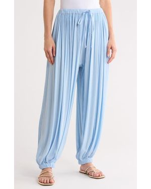 Boho Me Balloon Cover-Up Pants - Blue
