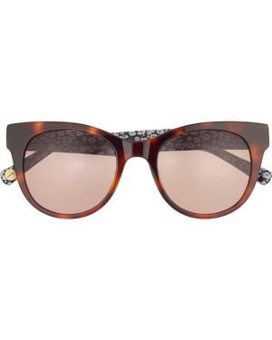 Ted Baker 50Mm Round Sunglasses - Multicolor