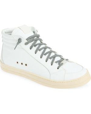 P448 Skate High Top Sneaker - White