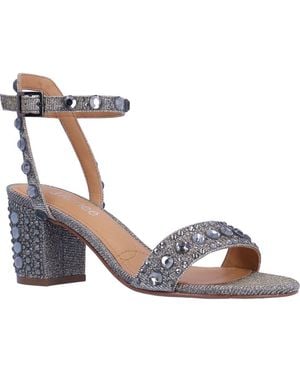 J. Reneé Evelina Ankle Strap Sandal - Metallic