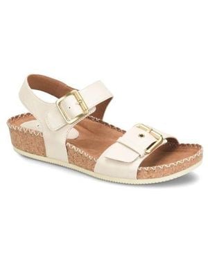 EuroSoft Cork Wedge Sandal - Natural