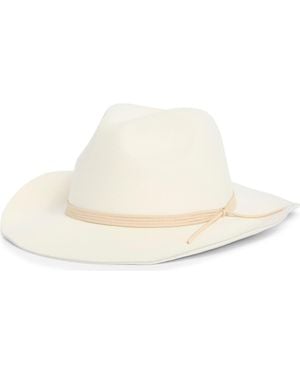 Vince Camuto Felt Cowboy Hat - Natural