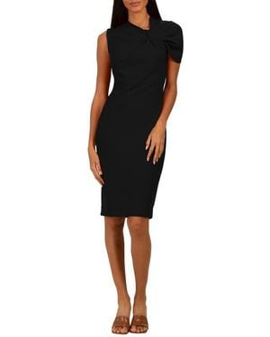 Trina Turk Keshi One-Shoulder Shift Dress - Black