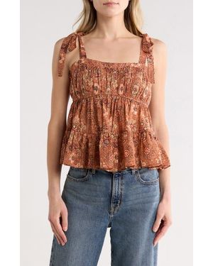 Ulla Johnson Syma Top - Brown