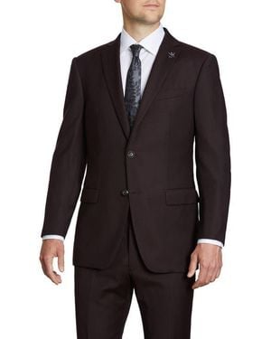 John Varvatos Two Button Notch Lapel Suit Separates Jacket - Black
