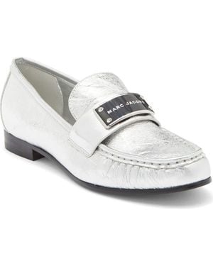 Marc Jacobs The Bold Logo Loafer - White