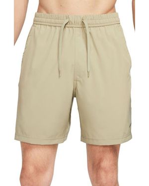 Nike Dri-Fit Form 7-Inch Athletic Shorts - Natural