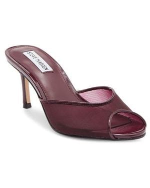 Steve Madden Rowe Peep Toe Sandal - Purple