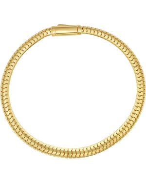 Queen Jewels Snake Chain Bracelet - Metallic