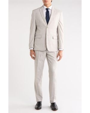 Gino Vitale Slim Fit Two-Piece Suit - White