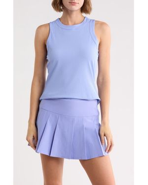 Original Penguin Tennis Rib Tank - Blue