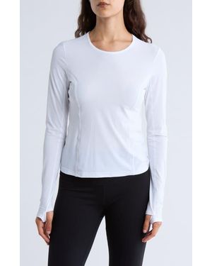 Beyond Yoga Powerbeyond Long Sleeve Top - White