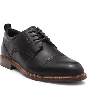 Steve Madden Pryor Cap Toe Derby - Black