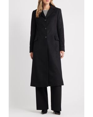 Fleurette Kate Cashmere Coat - Black