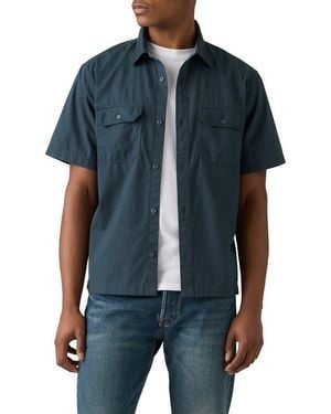 Levi's Dalton Short Sleeve Shirt - Blue