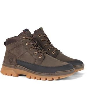 Barbour Miller Lug Sole Boot - Brown