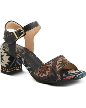 Spring Step Sassyclass Ankle Strap Sandal - Brown