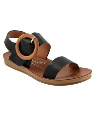 LOS CABOS Damas Buckle Sandal - Brown
