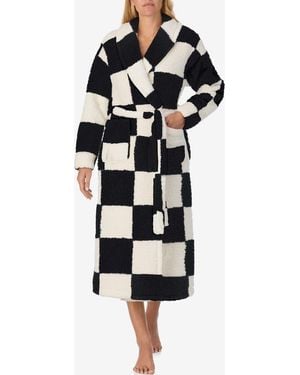 Sanctuary Checkered Robe - Black