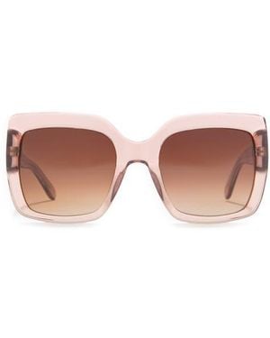 BCBGMAXAZRIA Maxazria 50Mm Oversized Square Sunglasses - Pink