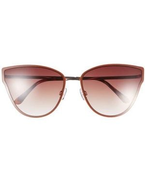 Vince Camuto Metal Cat Eye Sunglasses - Metallic