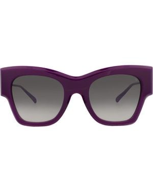Philipp Plein 53Mm Square Sunglasses - Purple