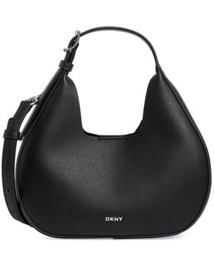 DKNY Camila Small Hobo Crossbody Bag - Black