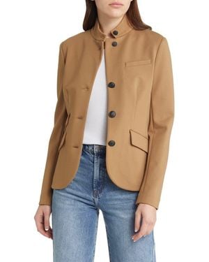 Rag & Bone Slade Ponte Blazer - Natural