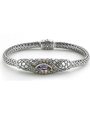 Samuel B. Rope Bracelet - Metallic