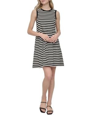 DKNY Jersey Tank Dress - Black