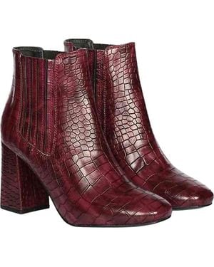 Saint G. Edwina Chelsea Boot - Red