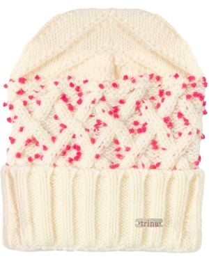 San Diego Hat X Trina Turk Knit Beanie - Pink