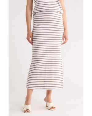 Splendid Royale Midi Skirt - Red