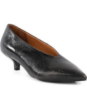 Seychelles Libertine Pointed Toe Kitten Heel Pump - Black