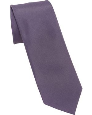 DKNY Iridescent Solid Tie - Purple