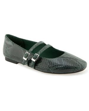 Kenneth Cole Malibu Mary Jane Flat - Green