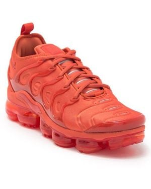 Nike Air Vapormax Plus Athletic Sneaker - Red